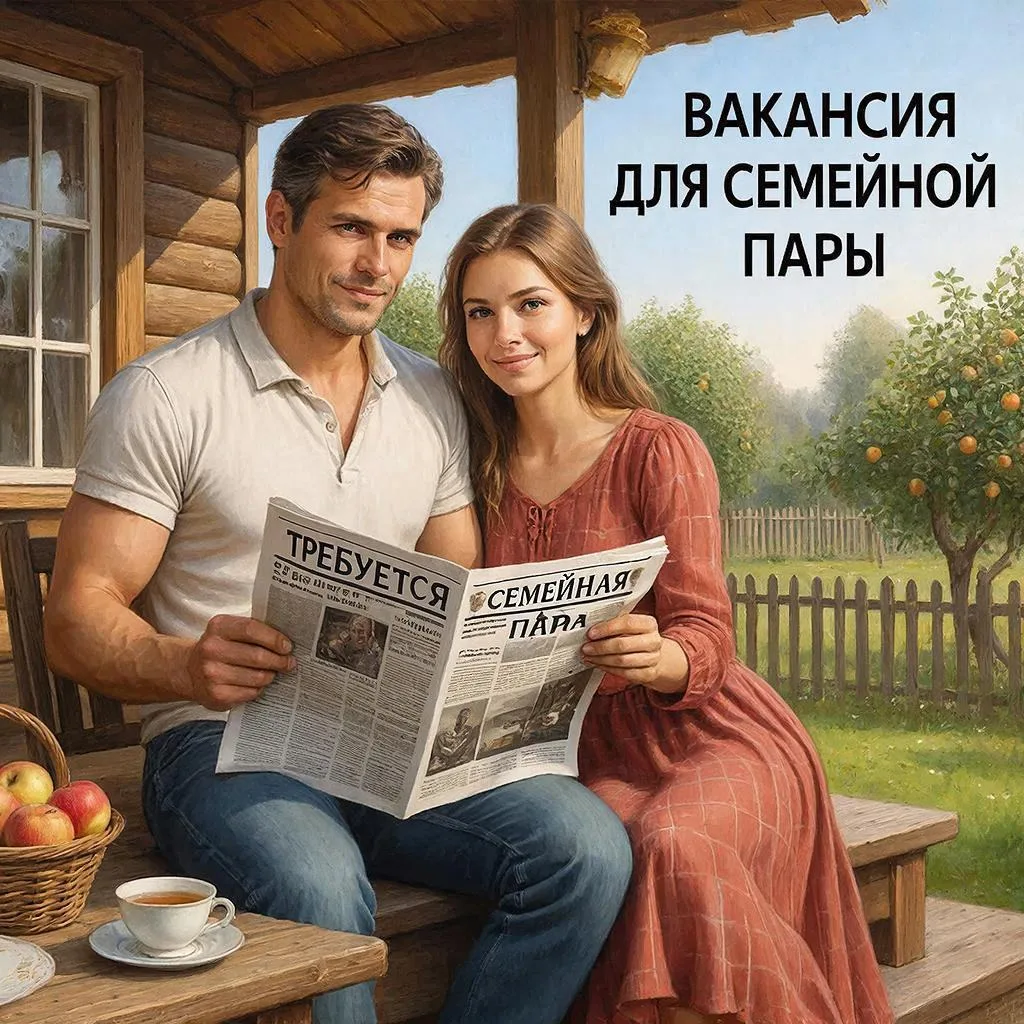 ⚡️Открыта вакансия для семейной пары ДАЧА
