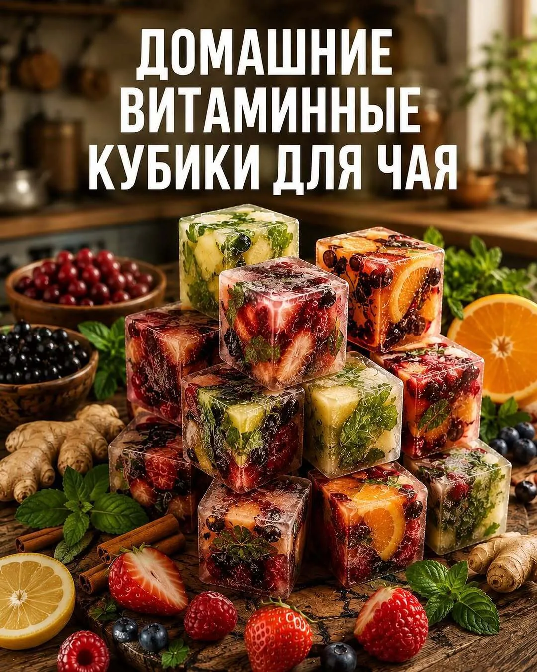 ЭТИ ВИТАМИННЫЕ КУБИКИ СТАНУТ ВАШЕЙ ЛЮБИМОЙ ЗАГОТОВКОЙ!