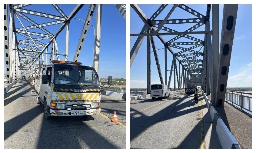 🚫 Водителей попросили не ездить по старому зейскому мосту, чтобы не мешать ремонту  В Благовещенске 