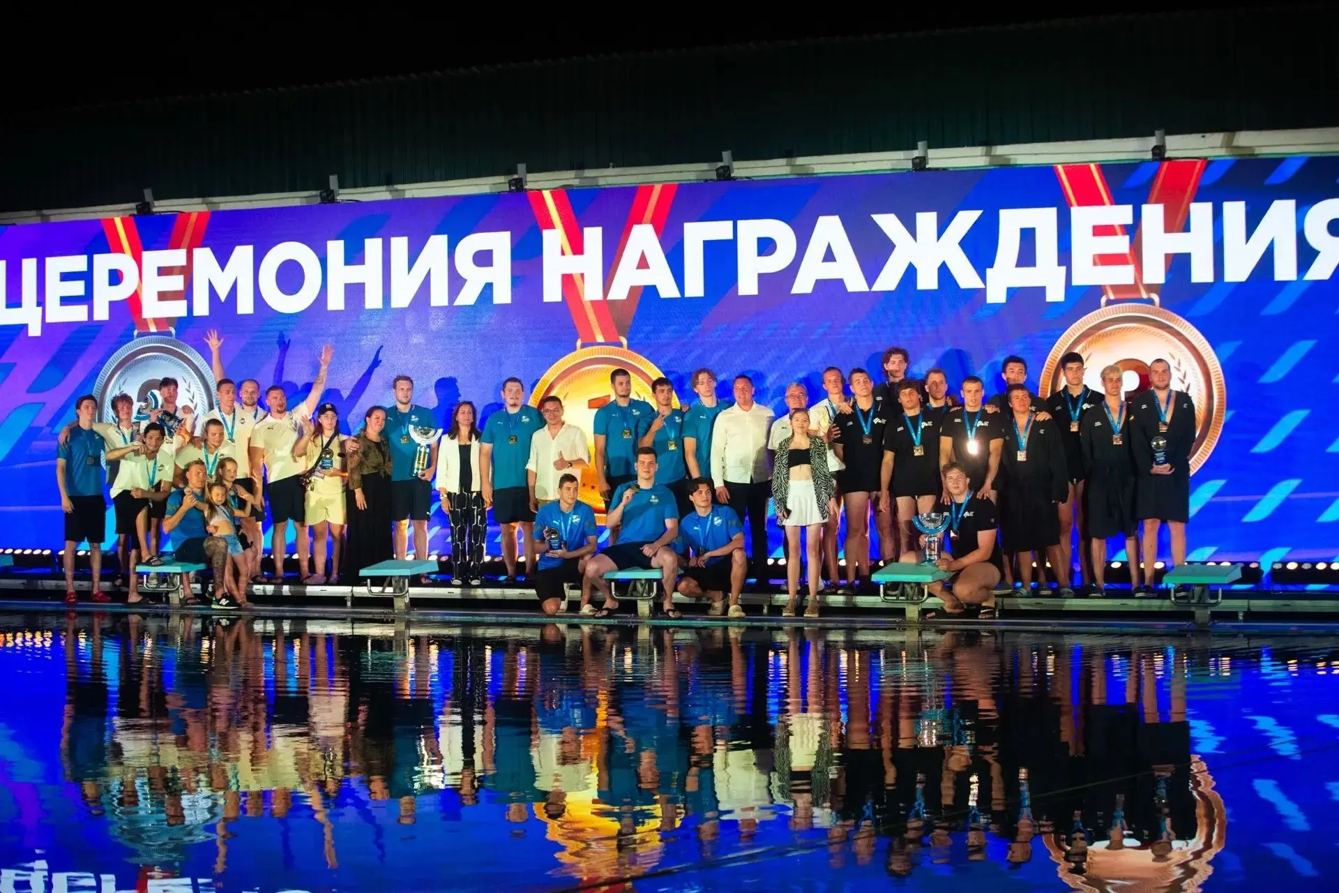 🏆 Астраханские ватерполисты стали чемпионами России по мини-водному поло