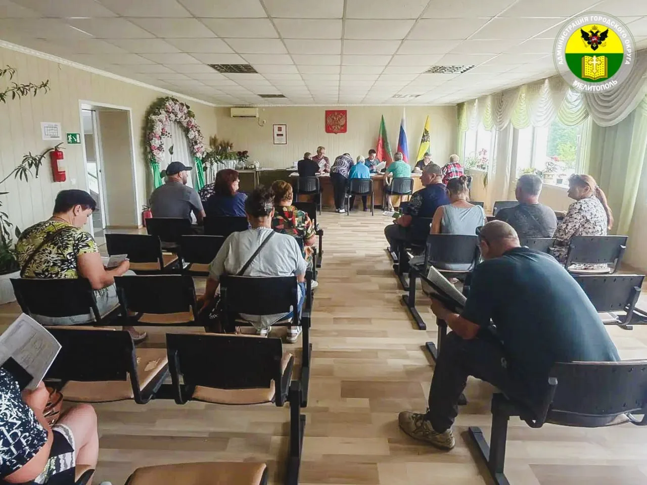 В селе Вознесенка прошёл приём граждан по оформлению прав на недвижимость