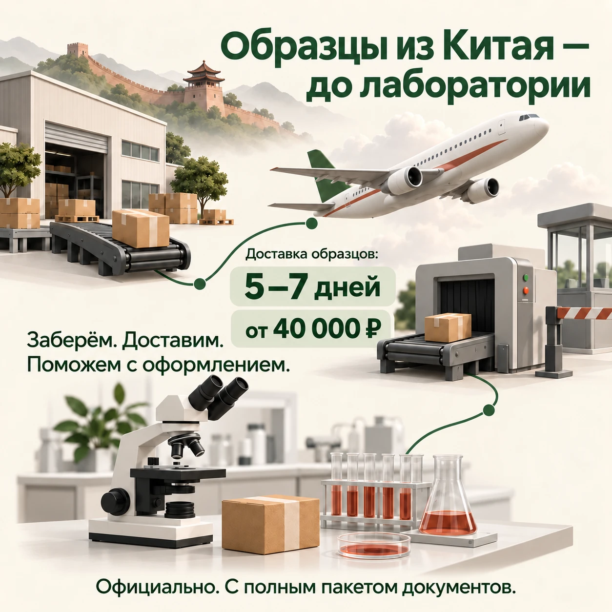 📦 Образцы для лаборатории: почему лучше не откладывать