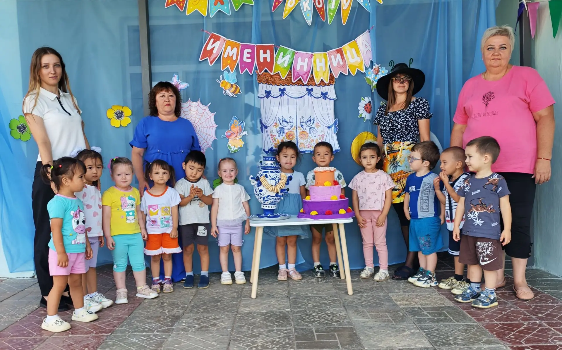 💖 День рождения Мухи Цокотухи второй младшей группе "Карамельки"! 🎉