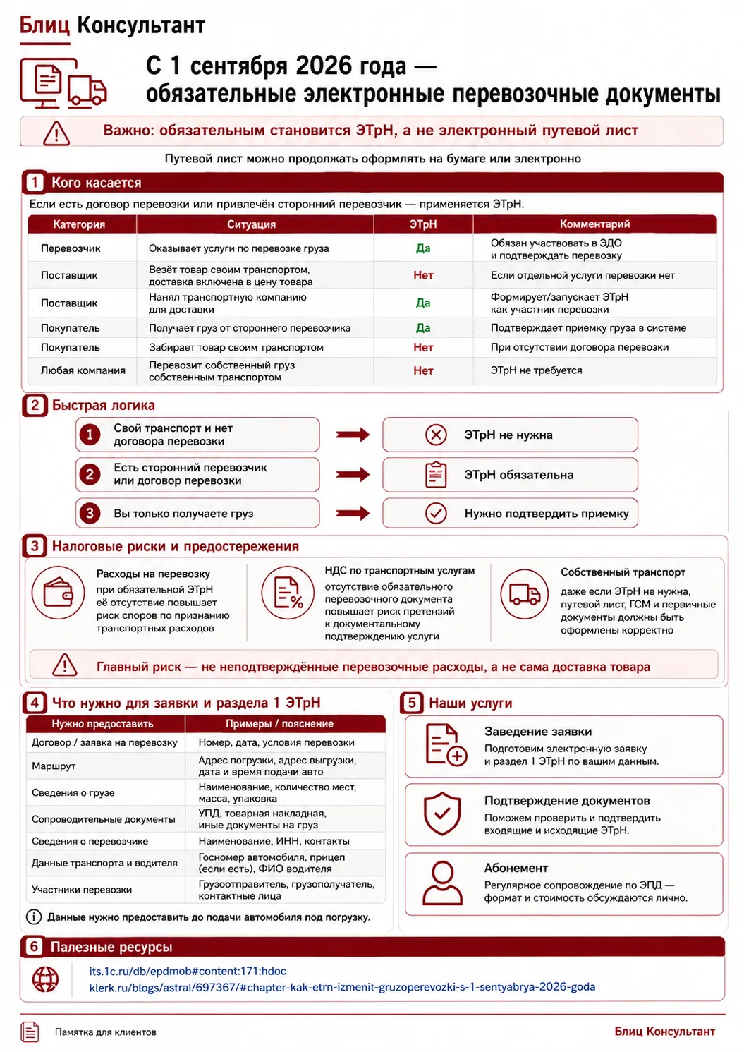 Налоги и  ЭТрН с 1 сентября: как не потерять транспортные расходы