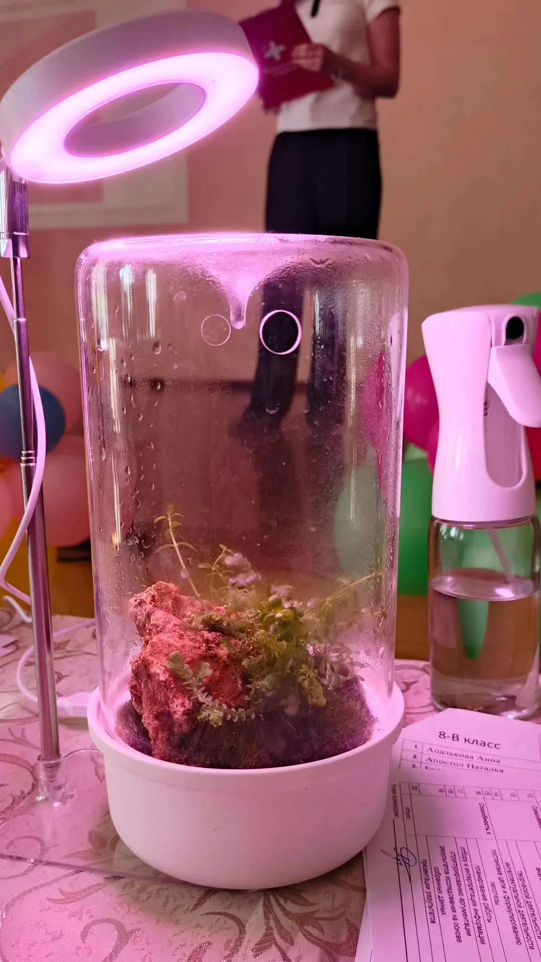 "НАШИ ПРОЕКТЫ"🧬⚖️🔬🌿  21 мая  естественно-биологический 10-В класс (кл.рук. Еремеева И. А.) представи