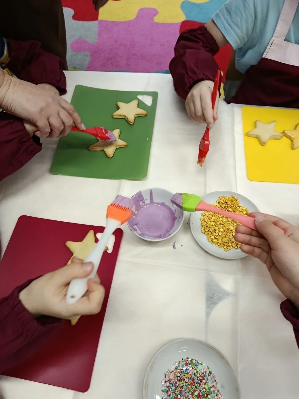 🍪 Космический кулинарный мастер-класс в Корпусе 5  В минувшую пятницу в подготовительной группе №21 