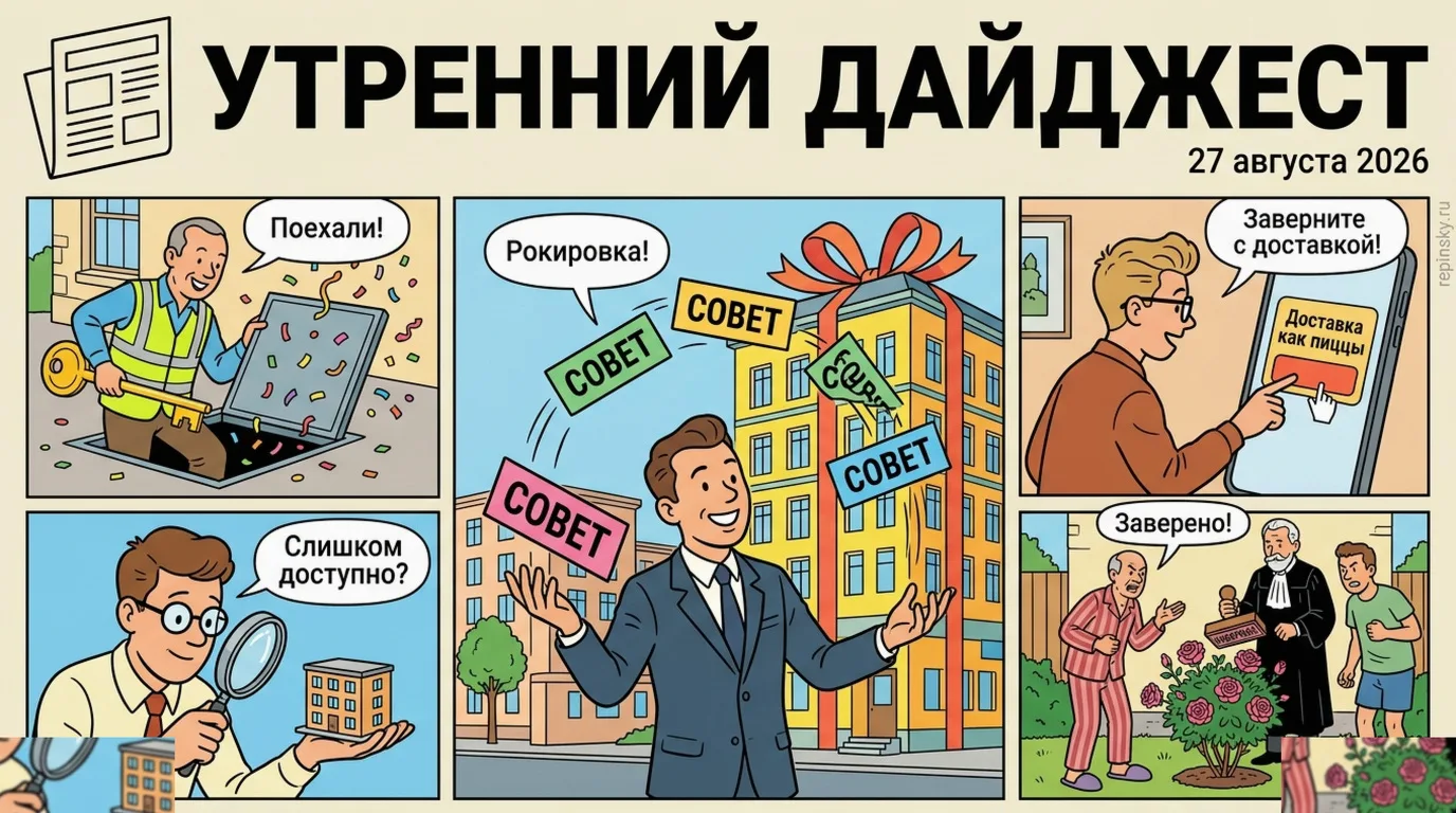 🗞️ Утренний дайджест