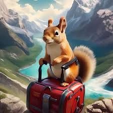 🐿️Белочка по орешку собирает…
