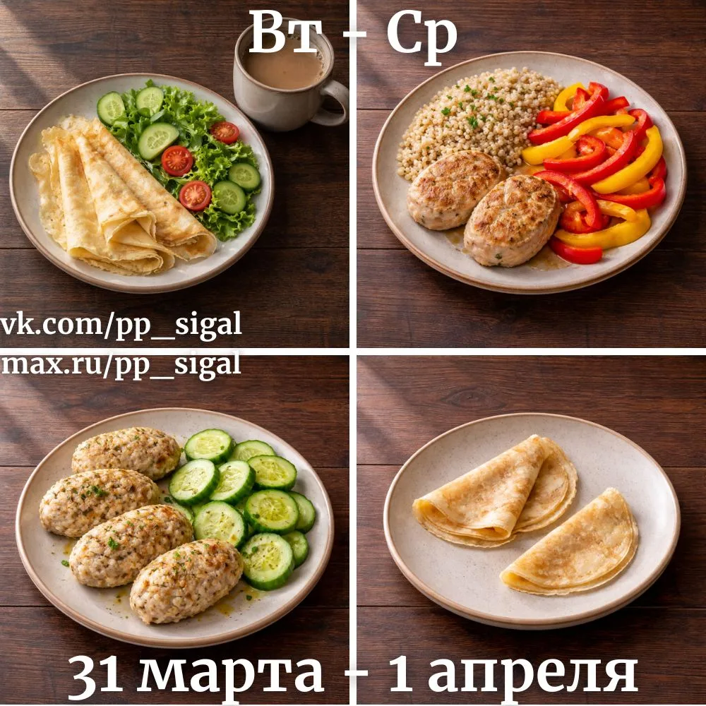 Меню на 1200 ккал, с которым вес уходит без «ночных зажоров» 👇
