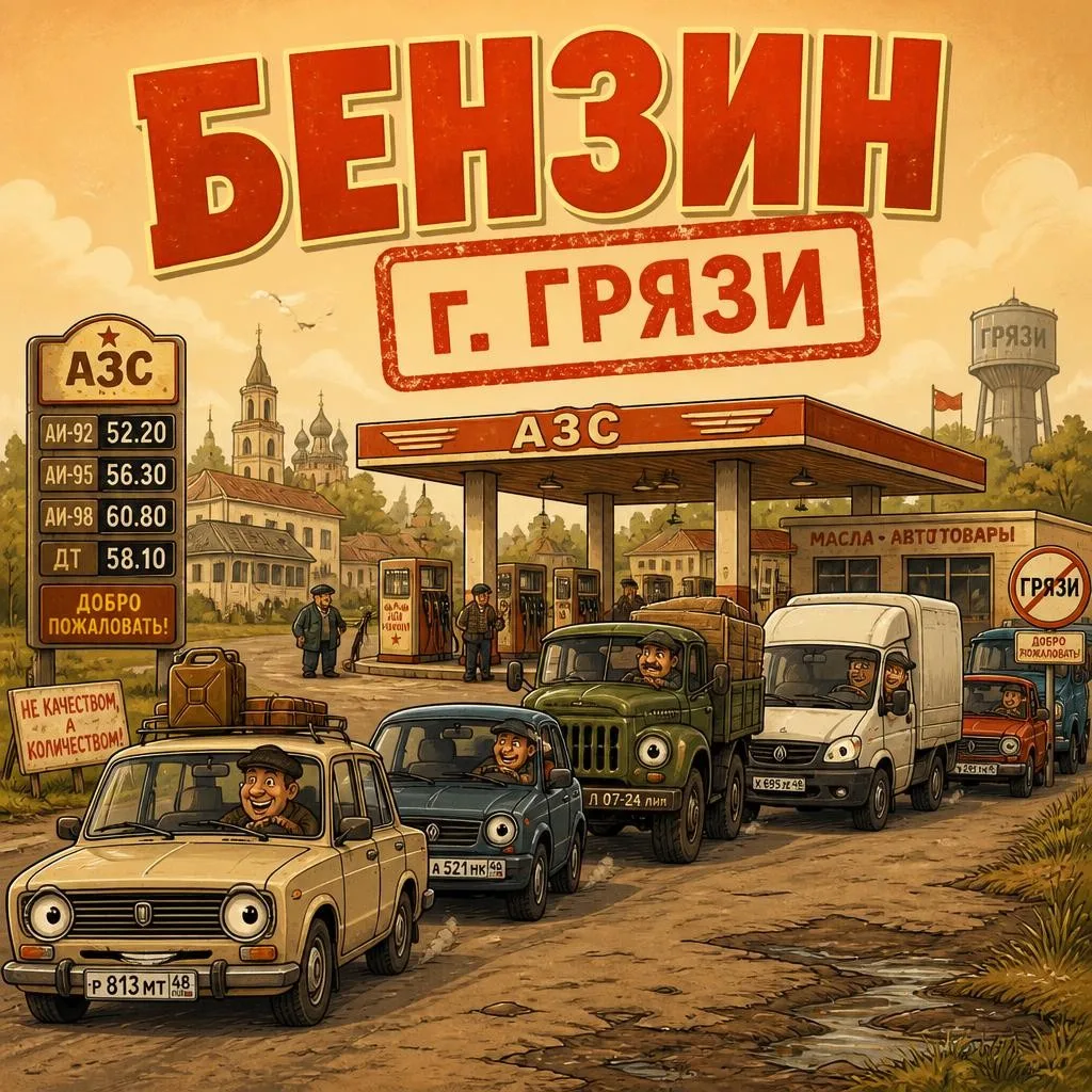 ⛽️ Бензин в Грязях:
