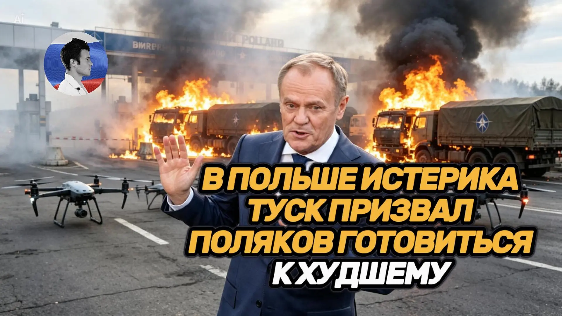 Туск призвал поляков готовиться к худшему. Армия Польши обещает всё сбивать