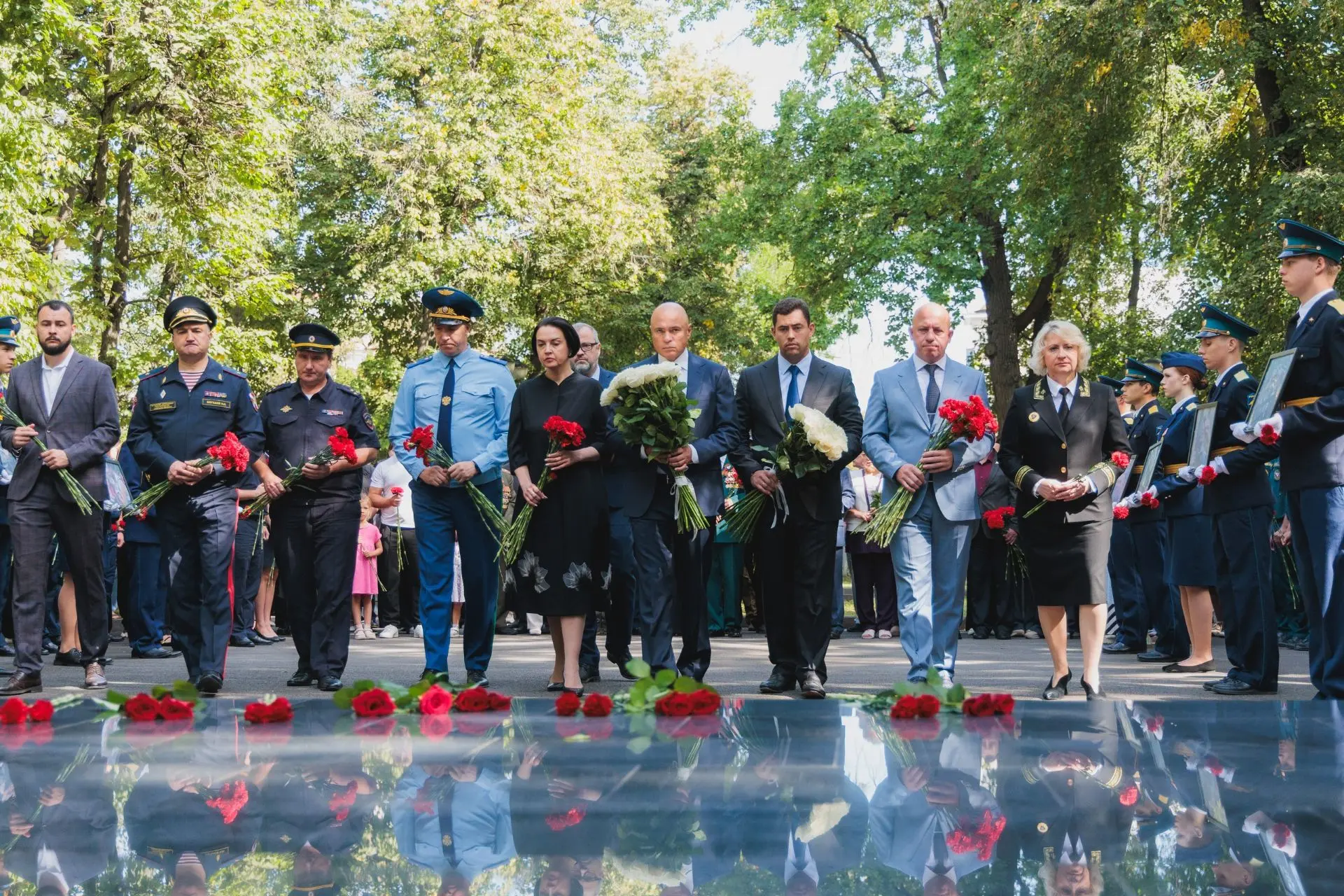 🕯3 сентября 2026 года в Верхнем парке Липецка прошёл траурный митинг, приуроченный ко ...