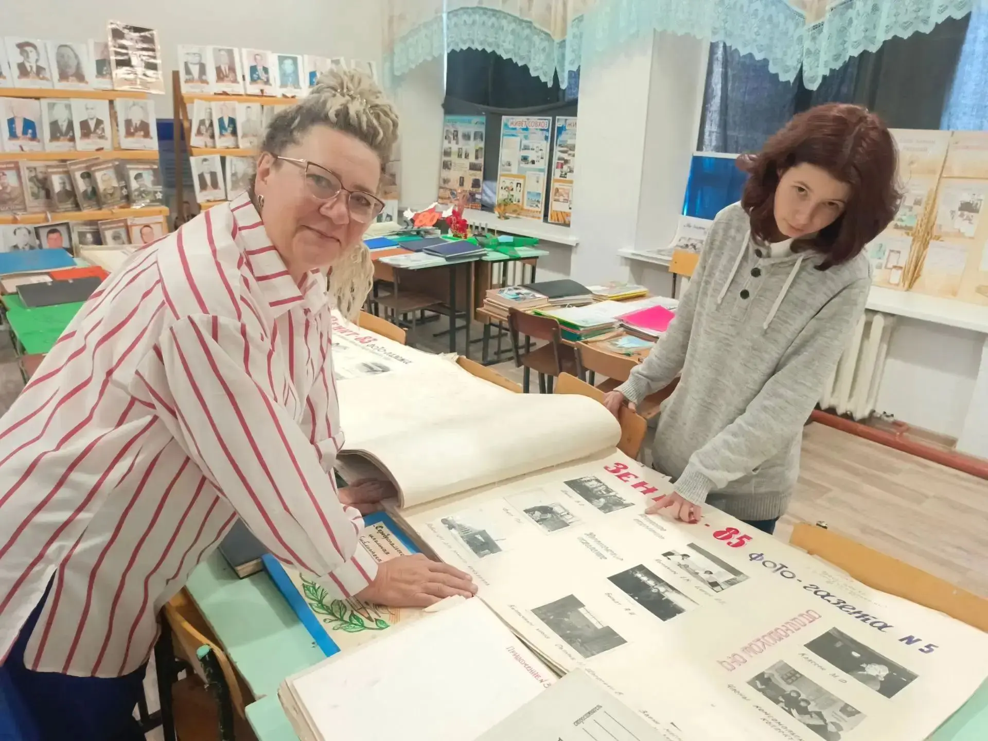 МБОУ "Серебропольская СОШ" 🏫 принимает активное участие в акции "Спасибо, что #МыВмест...