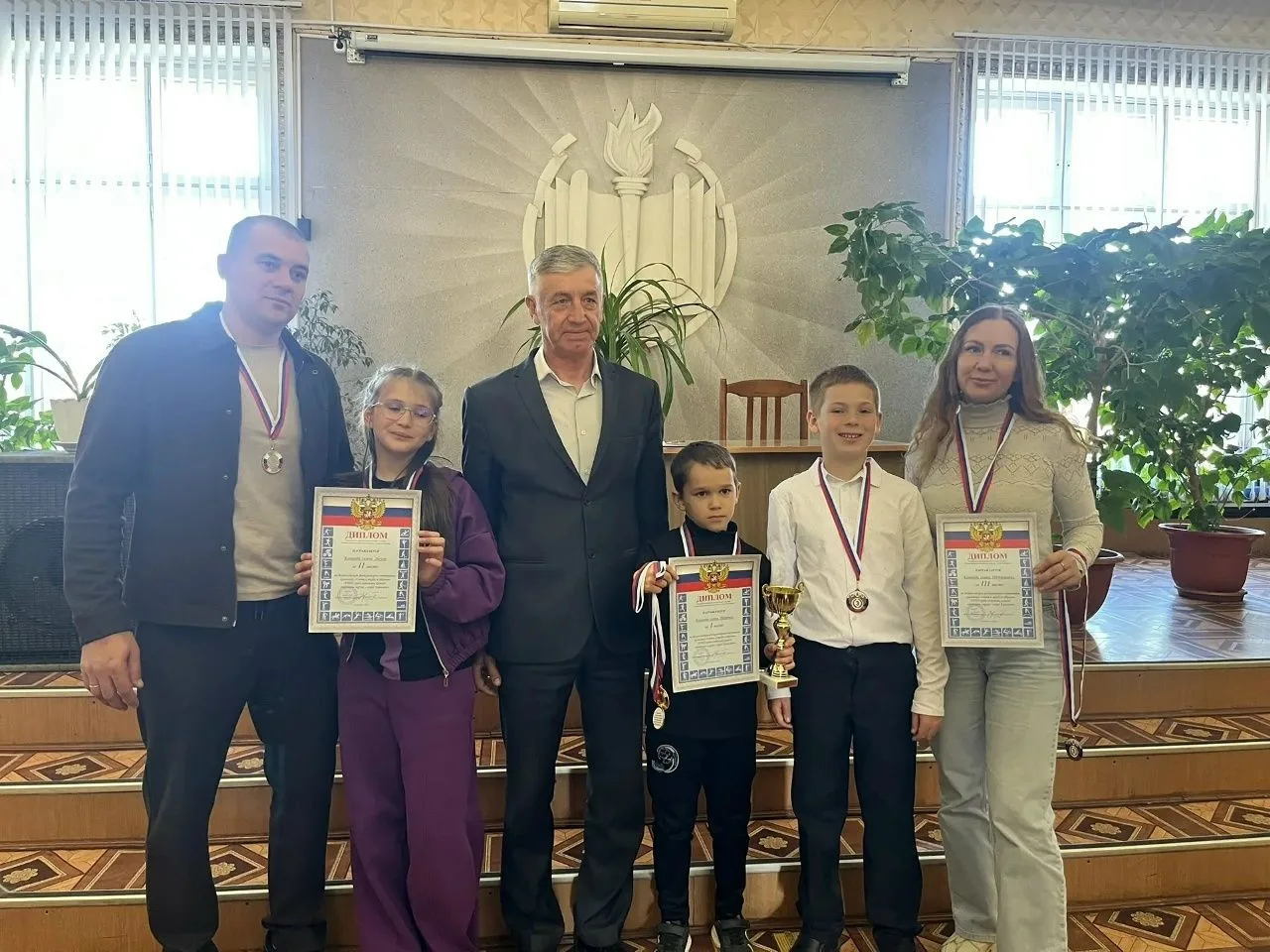🎉Семья Тетюшевых — бронзовые призёры семейного фестиваля ВФСК ГТО!