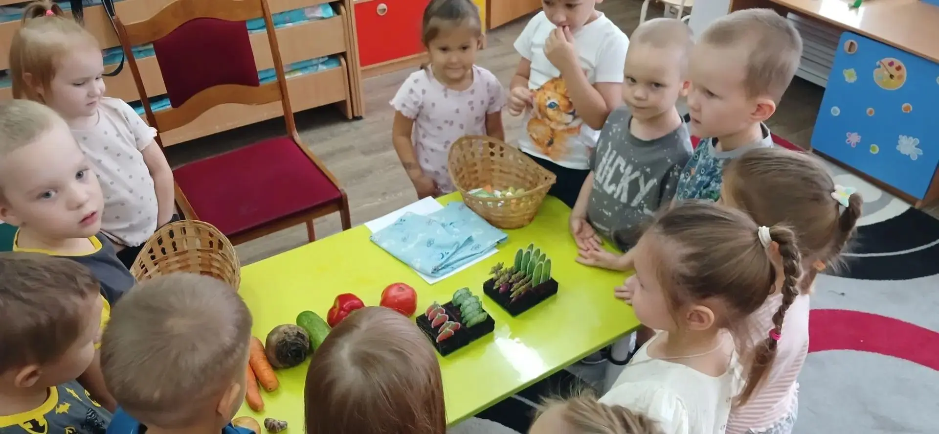 Сегодня в группе «Бабочка» было по-настоящему урожайно! 🍅🌶