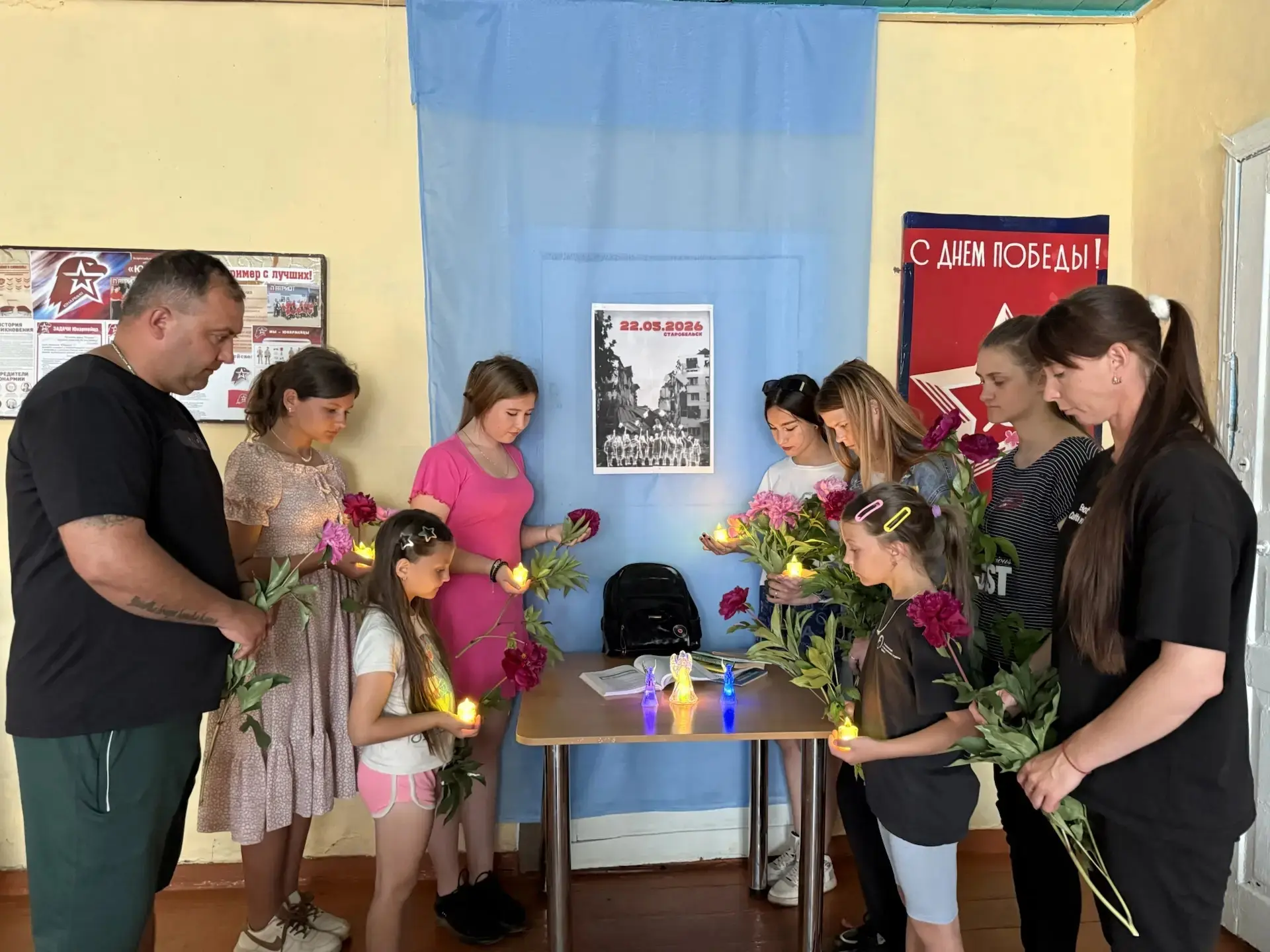 В Костогрызово почтили память студентов, погибших в Старобельске  Сегодня в Костогрызовском сельском