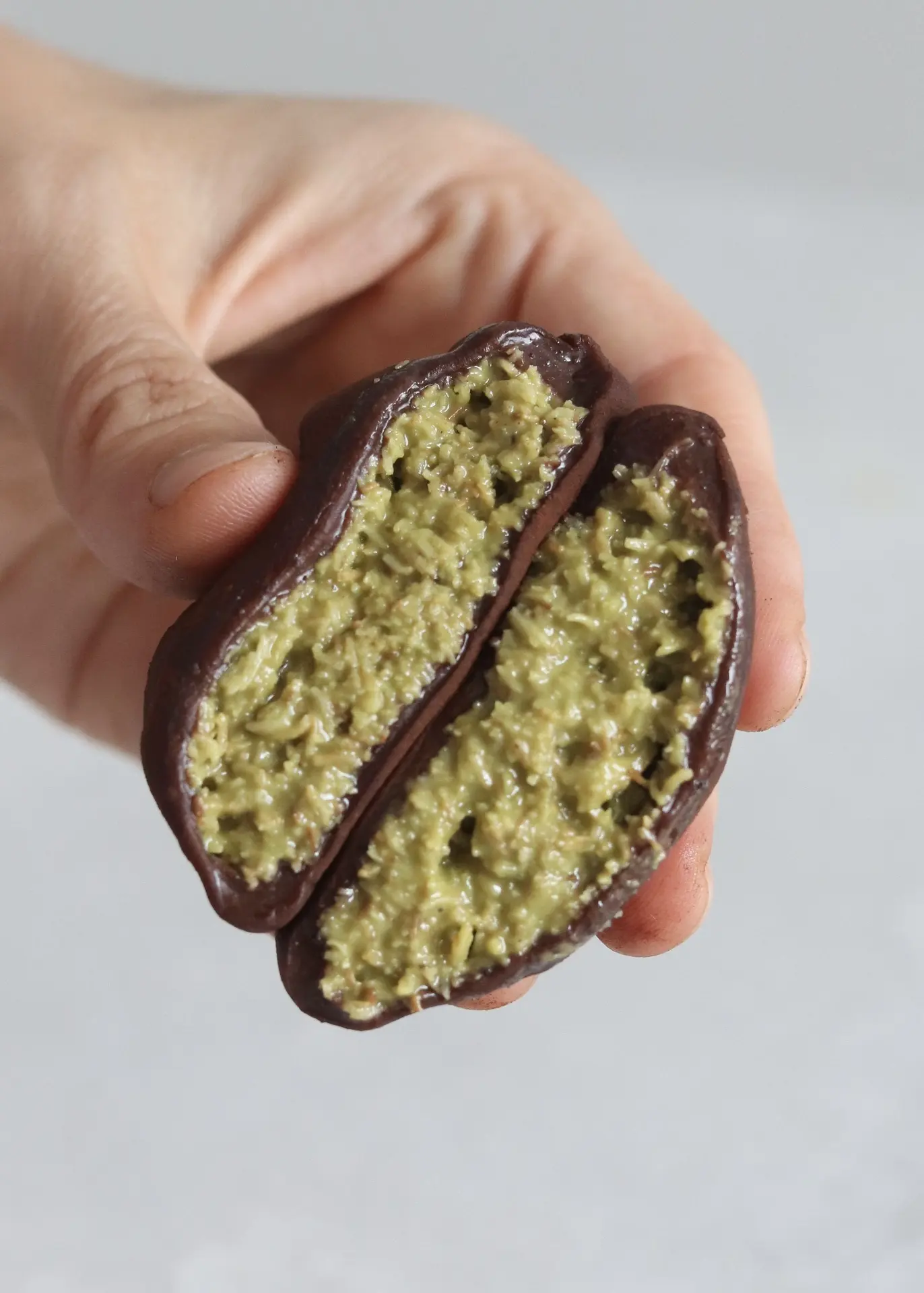 Рецепт тягучих chewy-кукис с дубайской начинкой😋