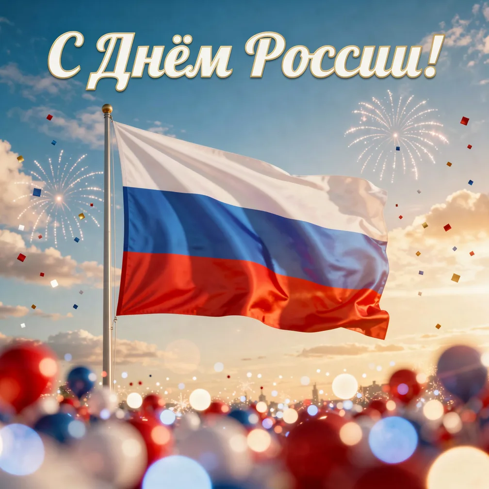🇷🇺Дорогие друзья!🎉
Сердечно поздравляем вас с Днём России — праздником национального единства, го