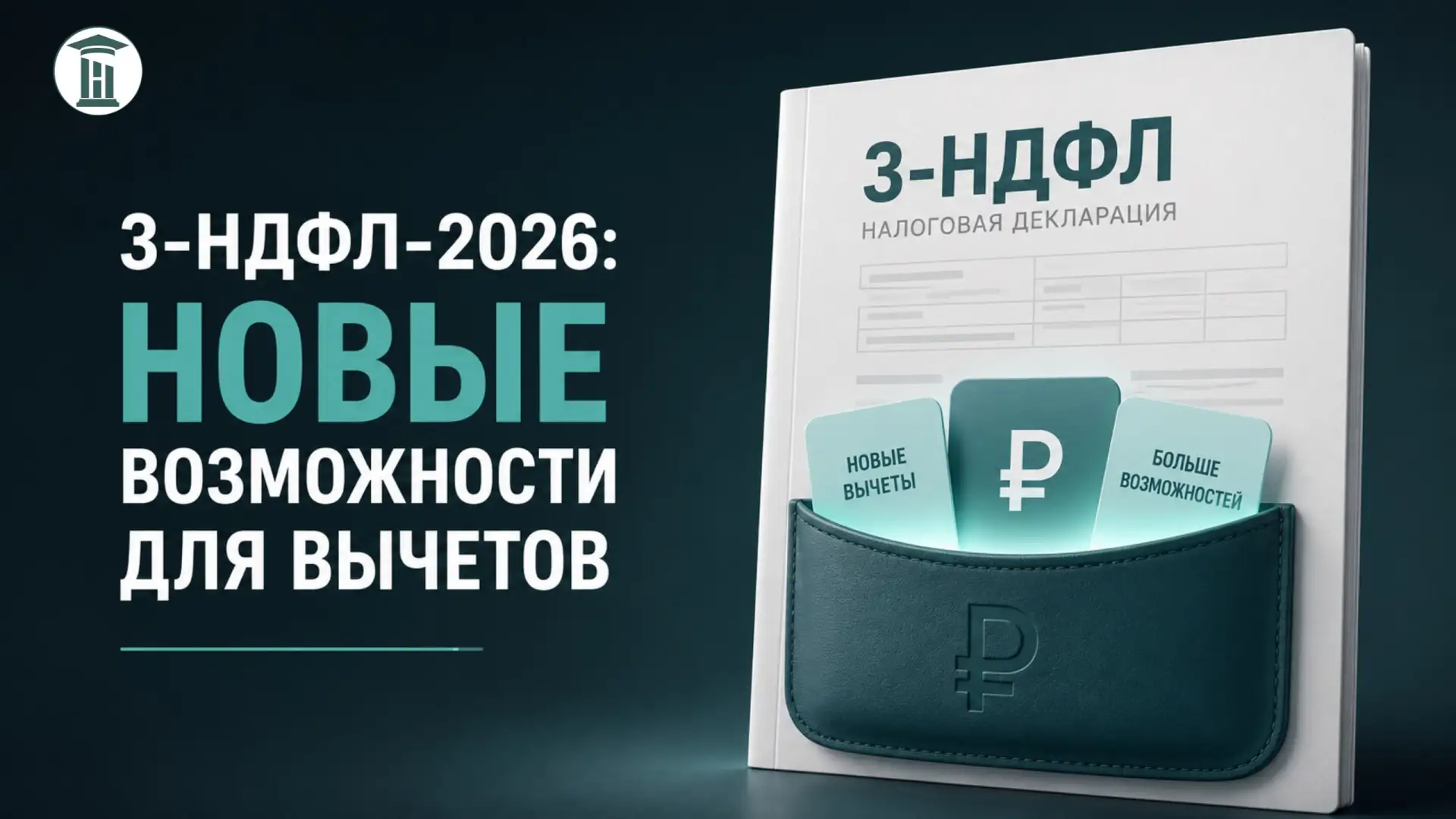 📜 3‑НДФЛ‑2026: новые возможности для вычетов