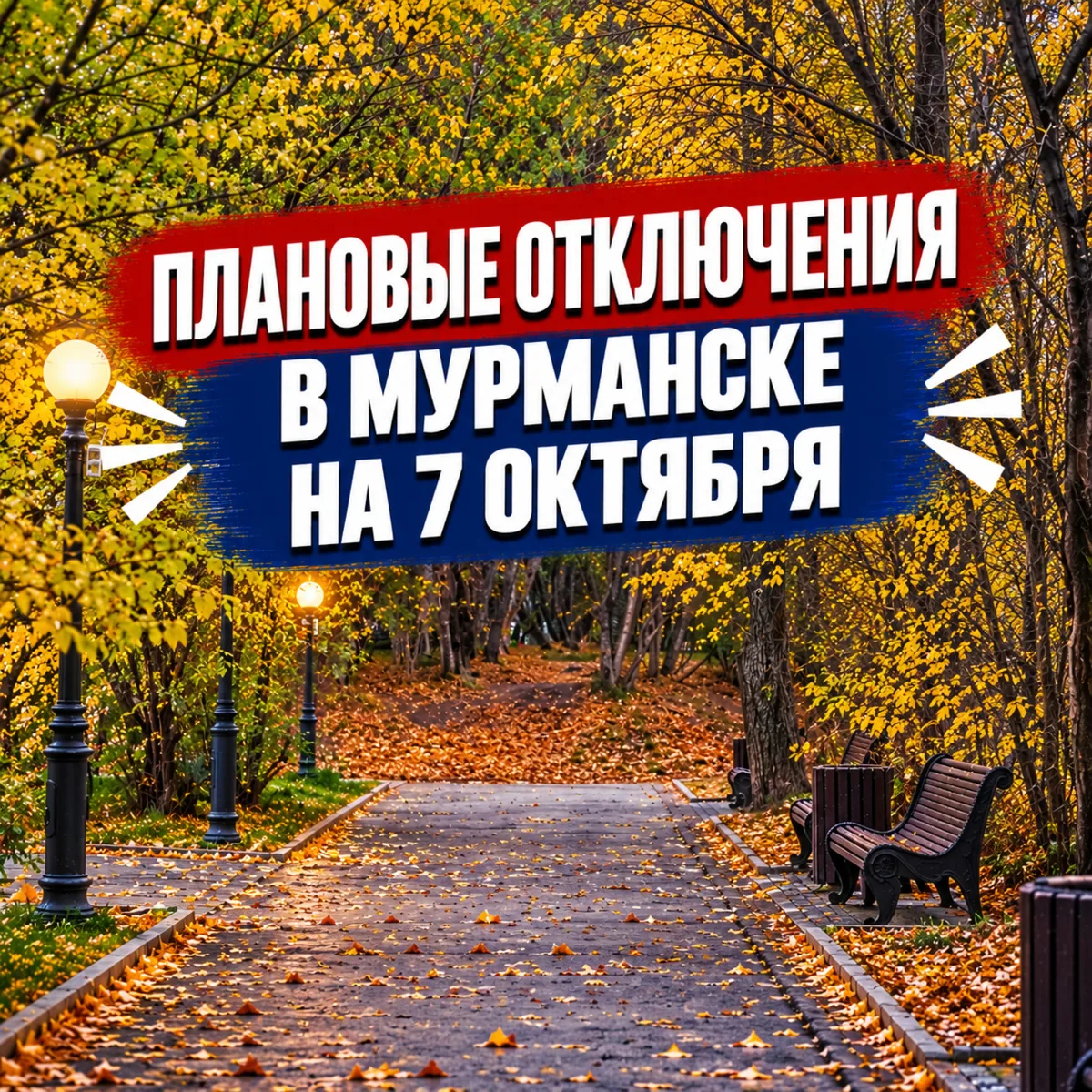 Плановые отключения в Мурманске