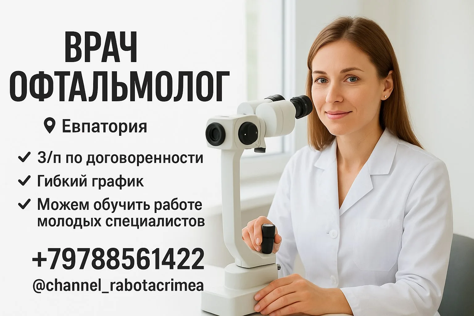🔊 ВРАЧ ОФТАЛЬМОЛОГ