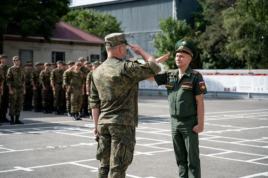 🇷🇺 Студенты ВУЦ СКФУ прошли военную подготовку в полевых условиях