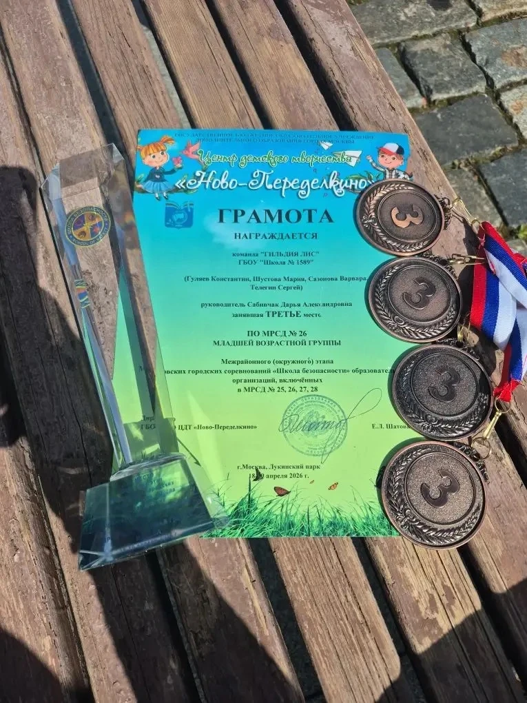🏆 18–19 апреля команда «Гильдия Лис» приняла участие в соревнованиях по «Школе безопас...