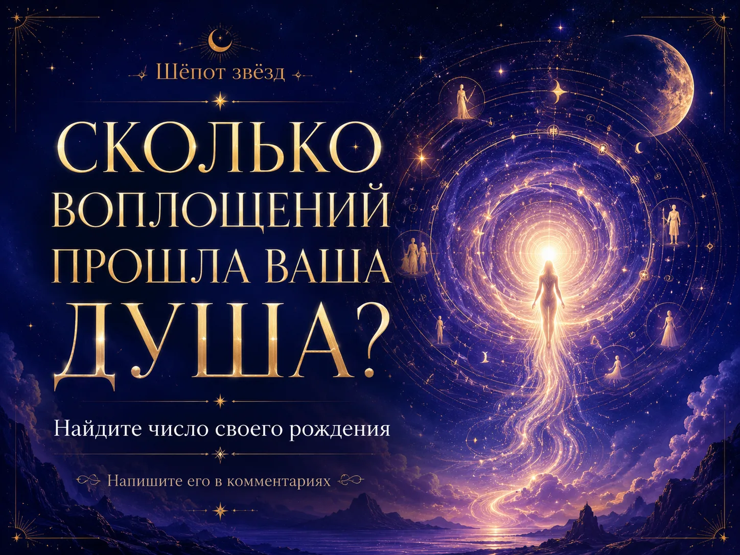 ✨ Сколько воплощений прошла ваша душа?