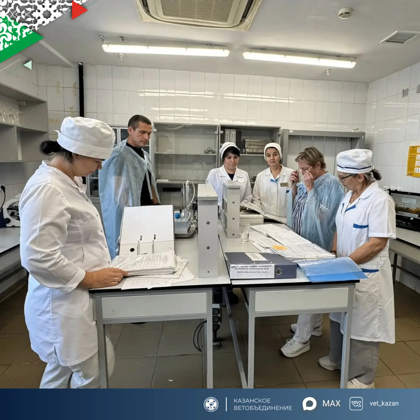 🔬 В Казани проходит внутренний аудит лабораторий ветеринарно-санитарной экспертизы