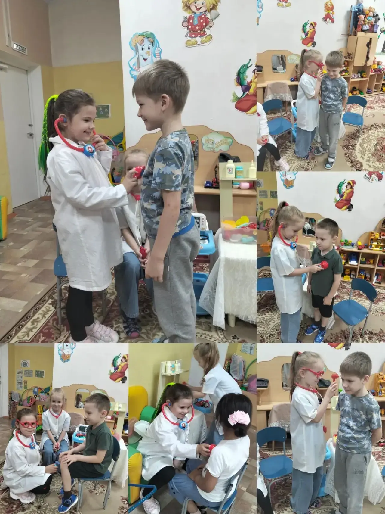 Будущие врачи в деле! 👨‍⚕️👩‍⚕️

На этой неделе в нашей старшей группе прошла познавательная беседа
