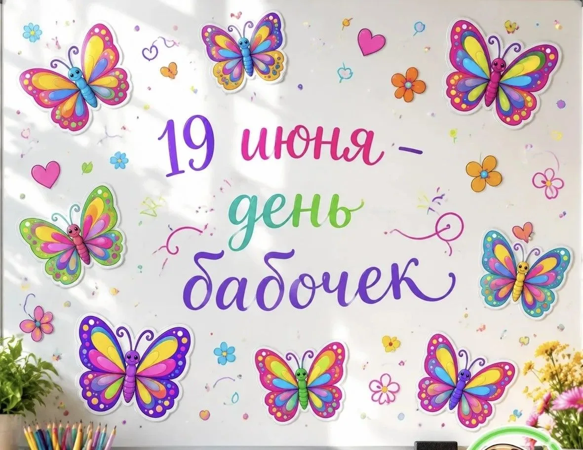 🦋 Художественная мастерская "День бабочек" в наших младших группах.                                