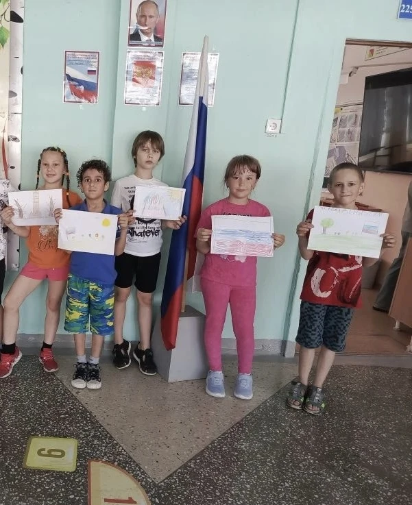В рамках профильной смены прошли мероприятия, посвященные Дню России.