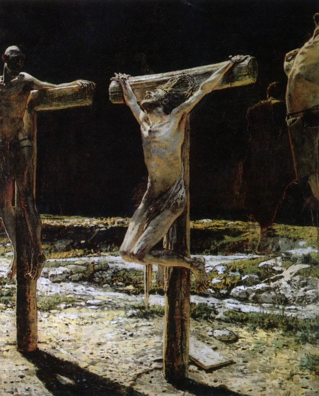 «Распятие», 1892.

— Николай Николаевич Ге
(1831-1894)

Бестиа́рий