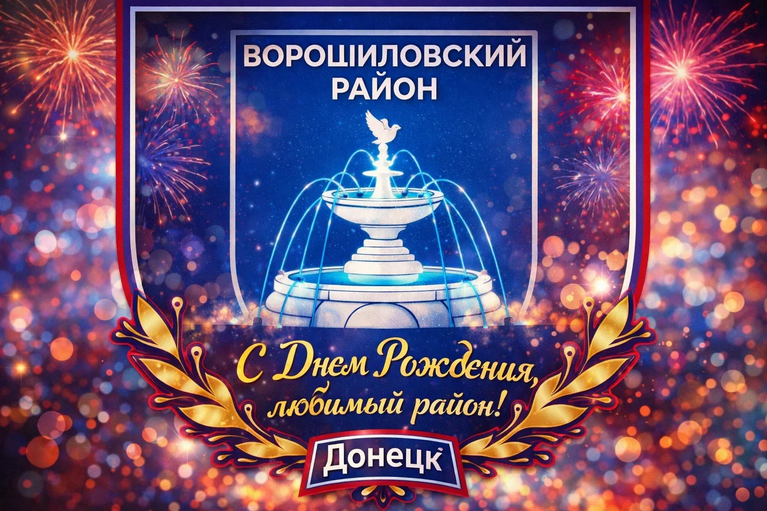 ❤️С ДНЕМ РОЖДЕНИЯ ВОРОШИЛОВСКИЙ РАЙОН! ❤️
