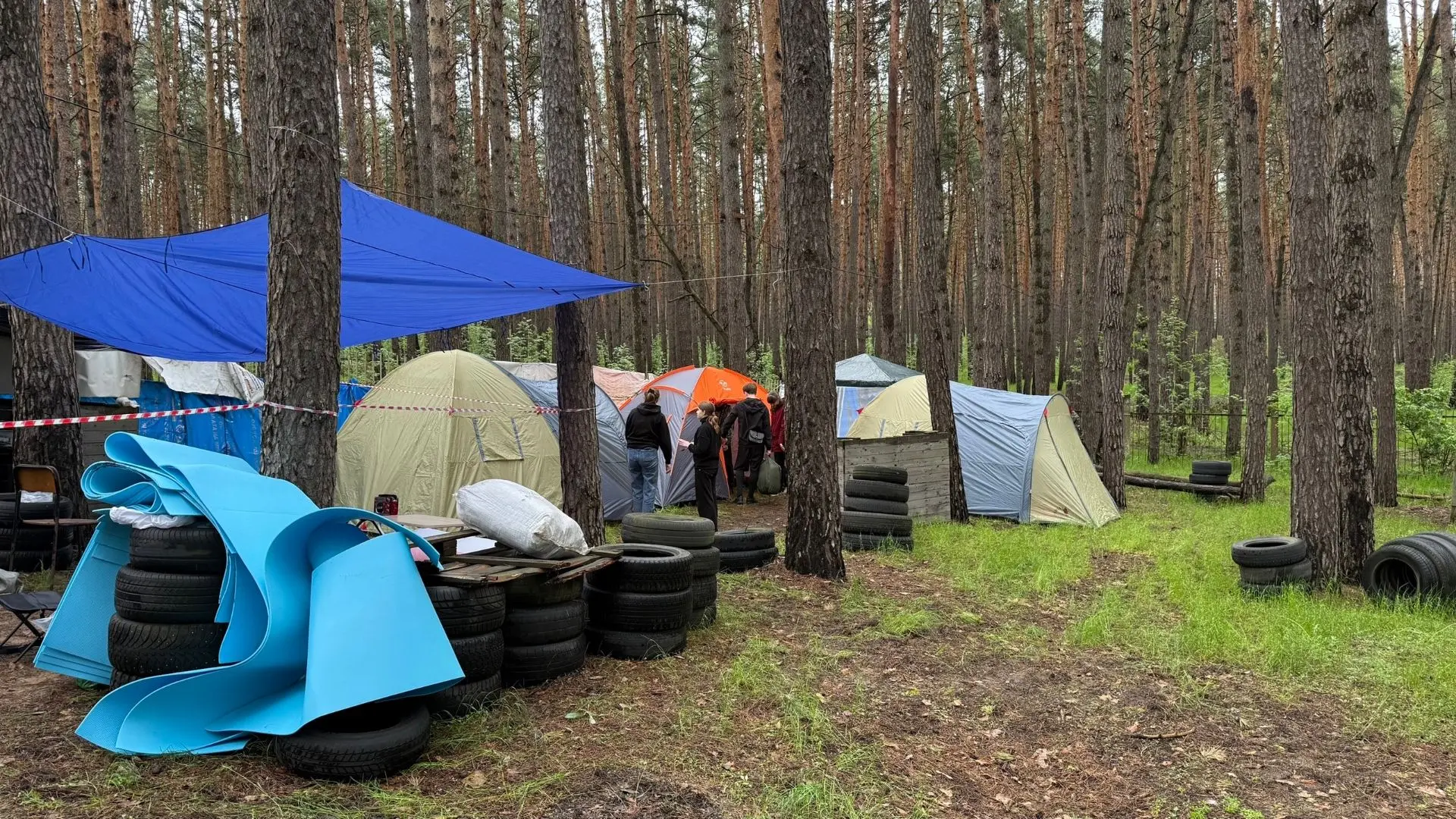 Курские школьники принимают участие в региональных соревнованиях «Школа безопасности»  Сегодня в Цен