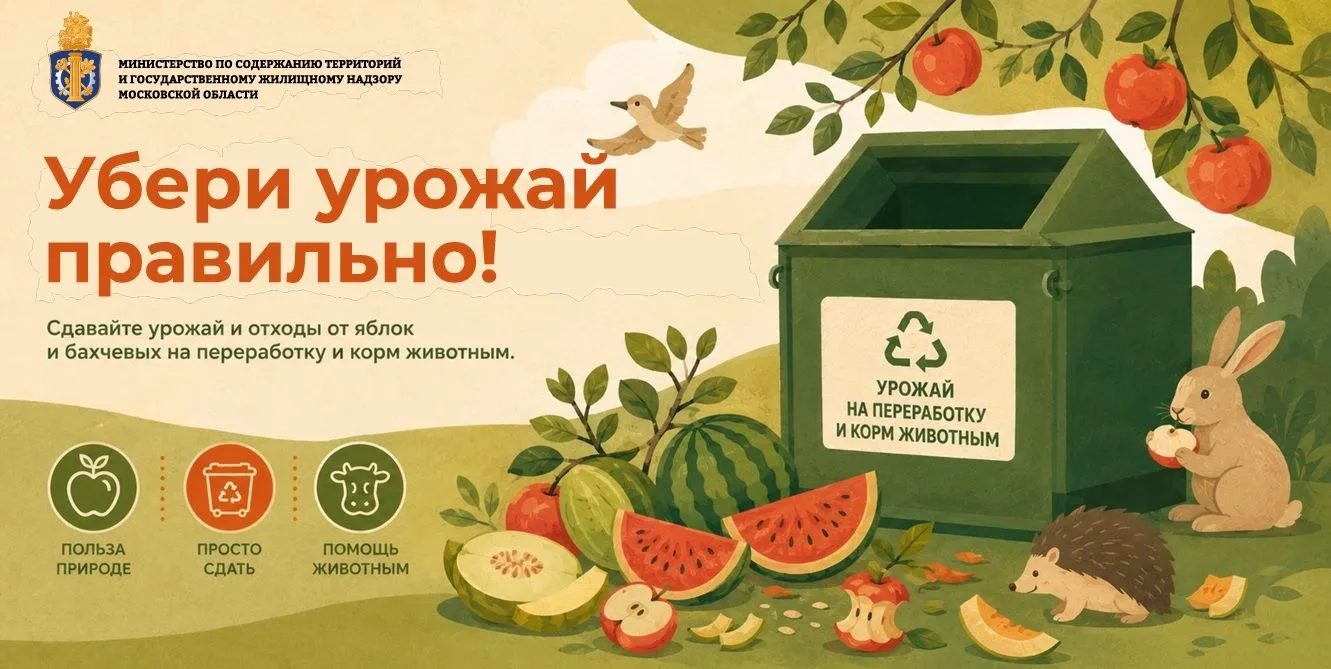 Куда деть лишний урожай в Подмосковье? С 7 по 28 сентября в области собирают излишки фр...