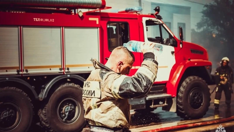 🧑‍🚒 В Астраханской области на пожаре пострадала пенсионерка