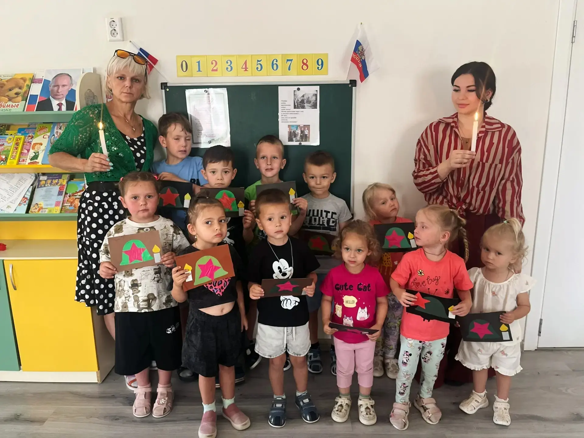 🕯 22 июня – День памяти и скорби.

📎 В детском саду почтили память погибших воинов в Великой Отече