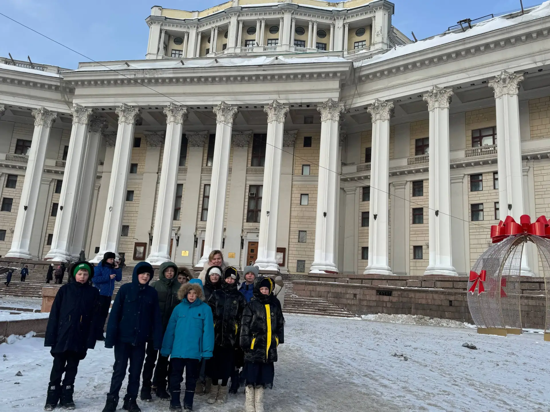 В это воскресенье благодаря депутату Мосгордумы Милене Авимской мне удалось организовать поход в Теа