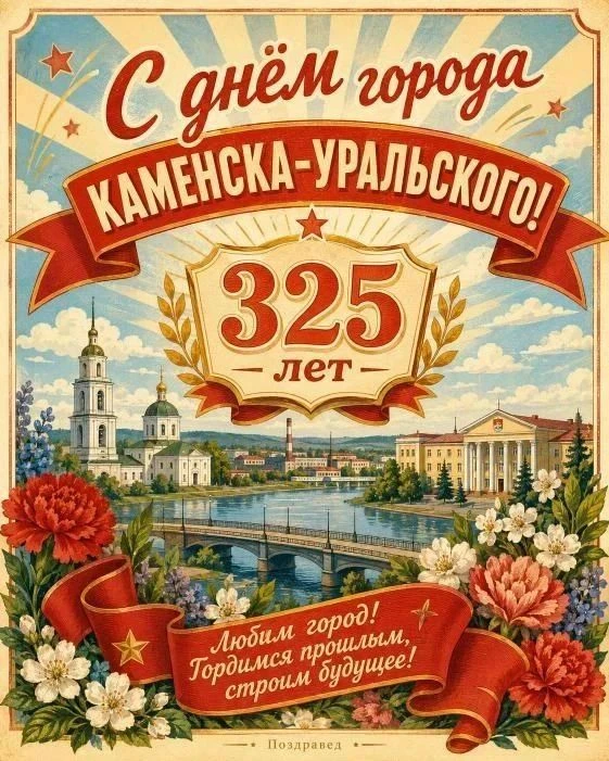 С днём рождения, любимый Каменск-Уральский! 🎉

Дорогие родители, ребята и сотрудники нашего детског
