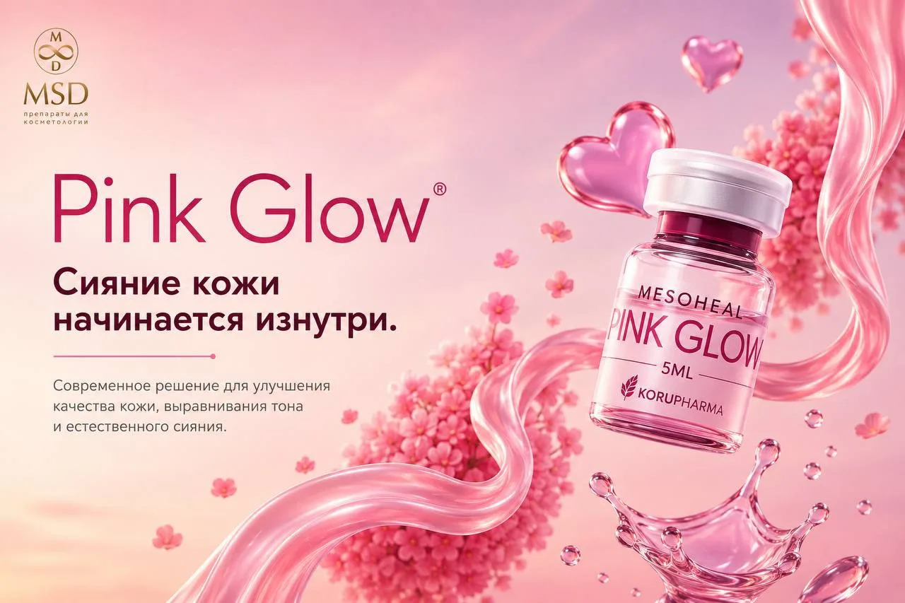🌸 Pink Glow — сияние кожи начинается изнутри.

Современные пациенты всё чаще обращаются с запросом 