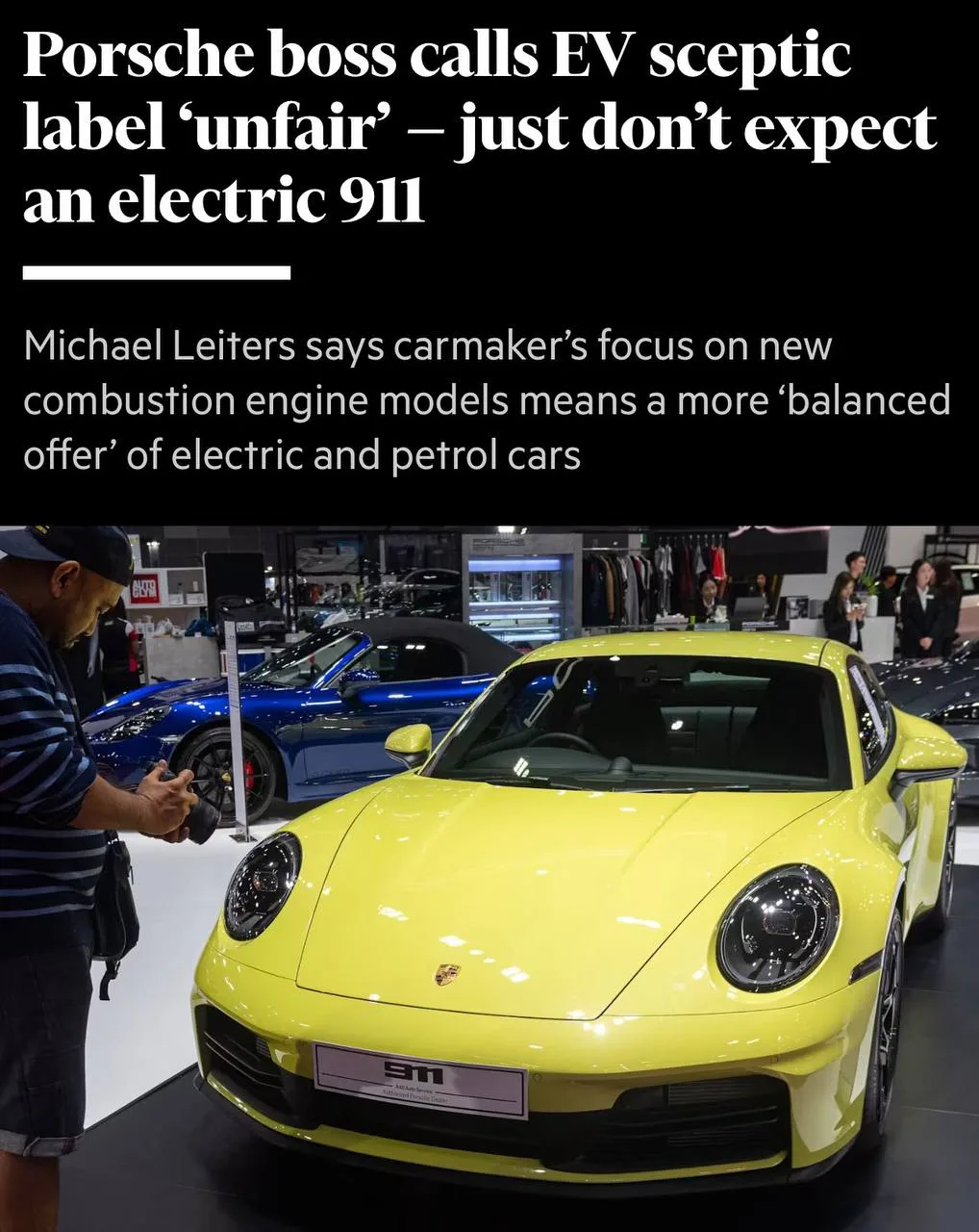 Porsche меняет планы и не спешит прощаться с бензином. Новый Macan с ДВС должен появить...