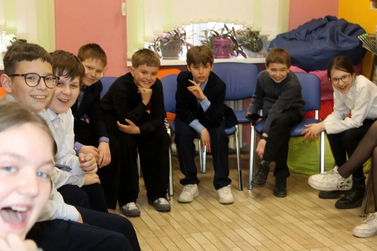 5А продолжает участвовать в "Календаре добрых дел"  На прошлой неделе в Детской городской библиотеке