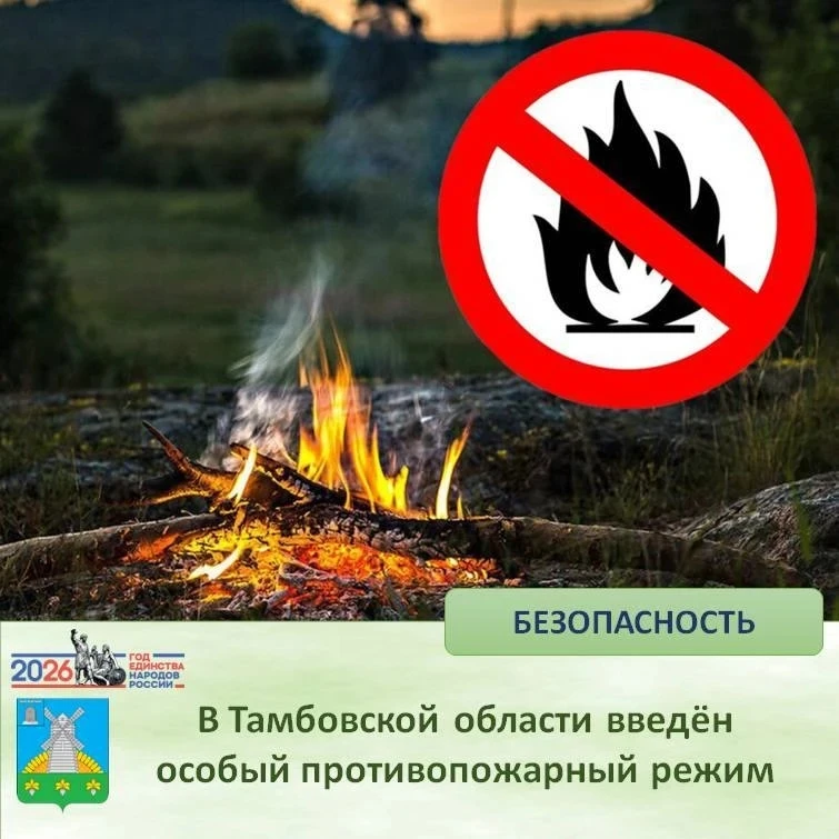 🔷 В Тамбовской области введён особый противопожарный режим
________________
📝 Постановлением Прави