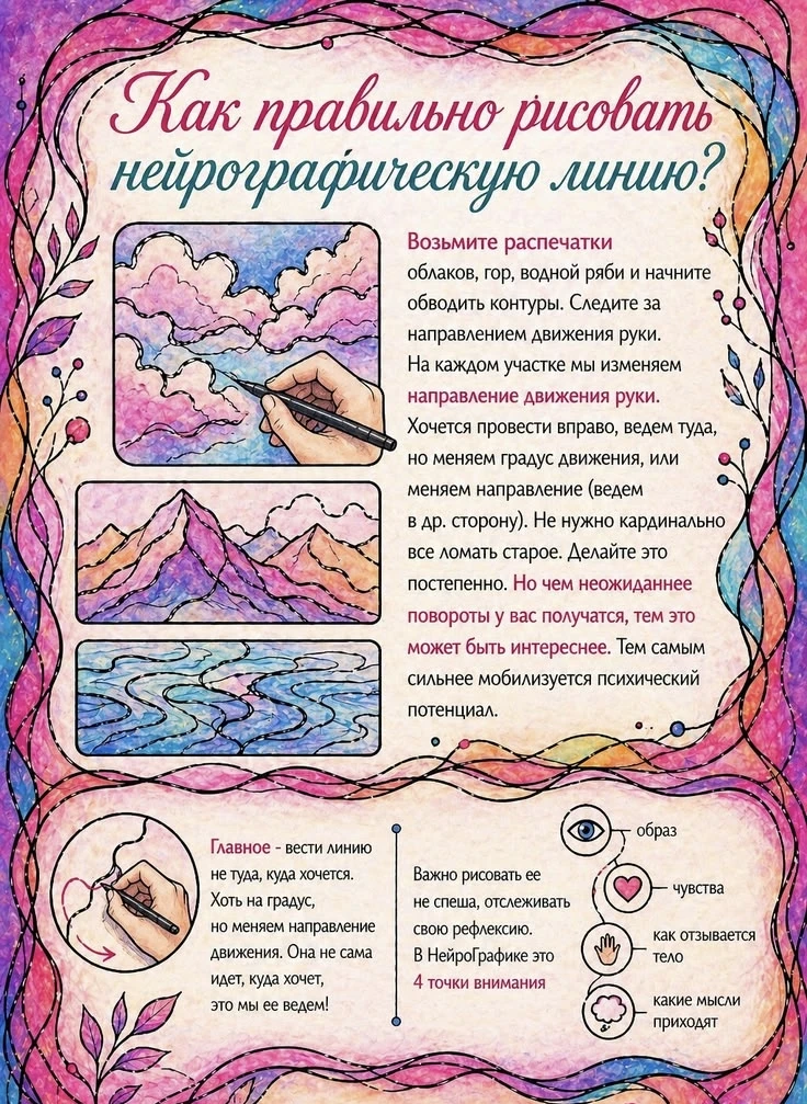 ✨ Линия в нейрографике: где прячется настоящий эффект ✨