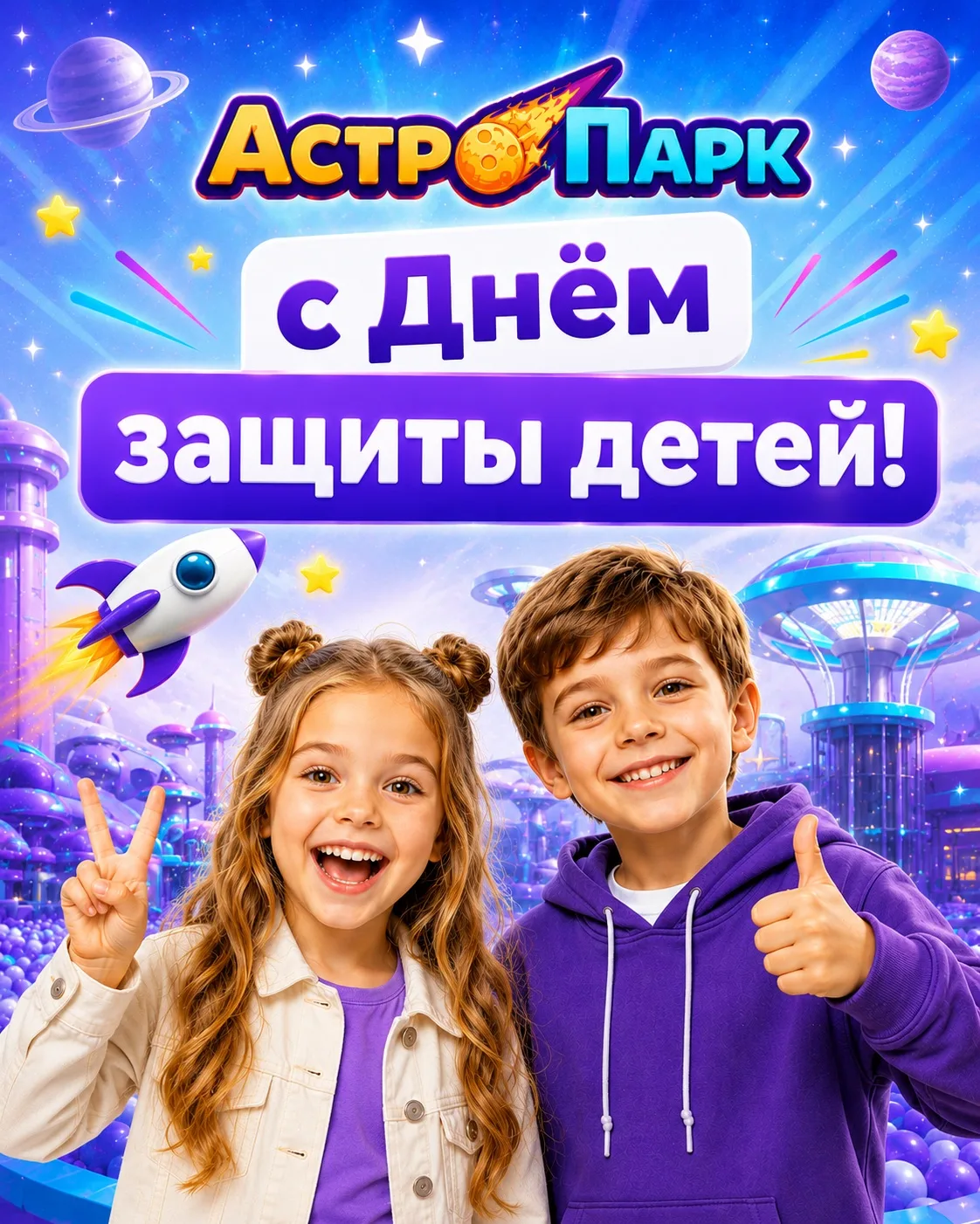 🎈✨ С Днём защиты детей! ✨🎈

Детство — это время мечтать, удивляться и открывать целые вселенные во