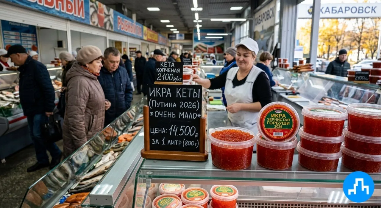 Икра в Хабаровске подорожала до 15 тысяч за литр