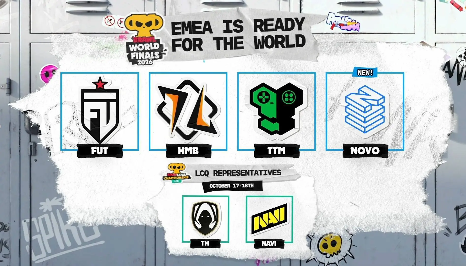Распределение команд

На Мировой Финал по Brawl Stars от региона EMEA поедут FUT Esports, HMBLE, Rep