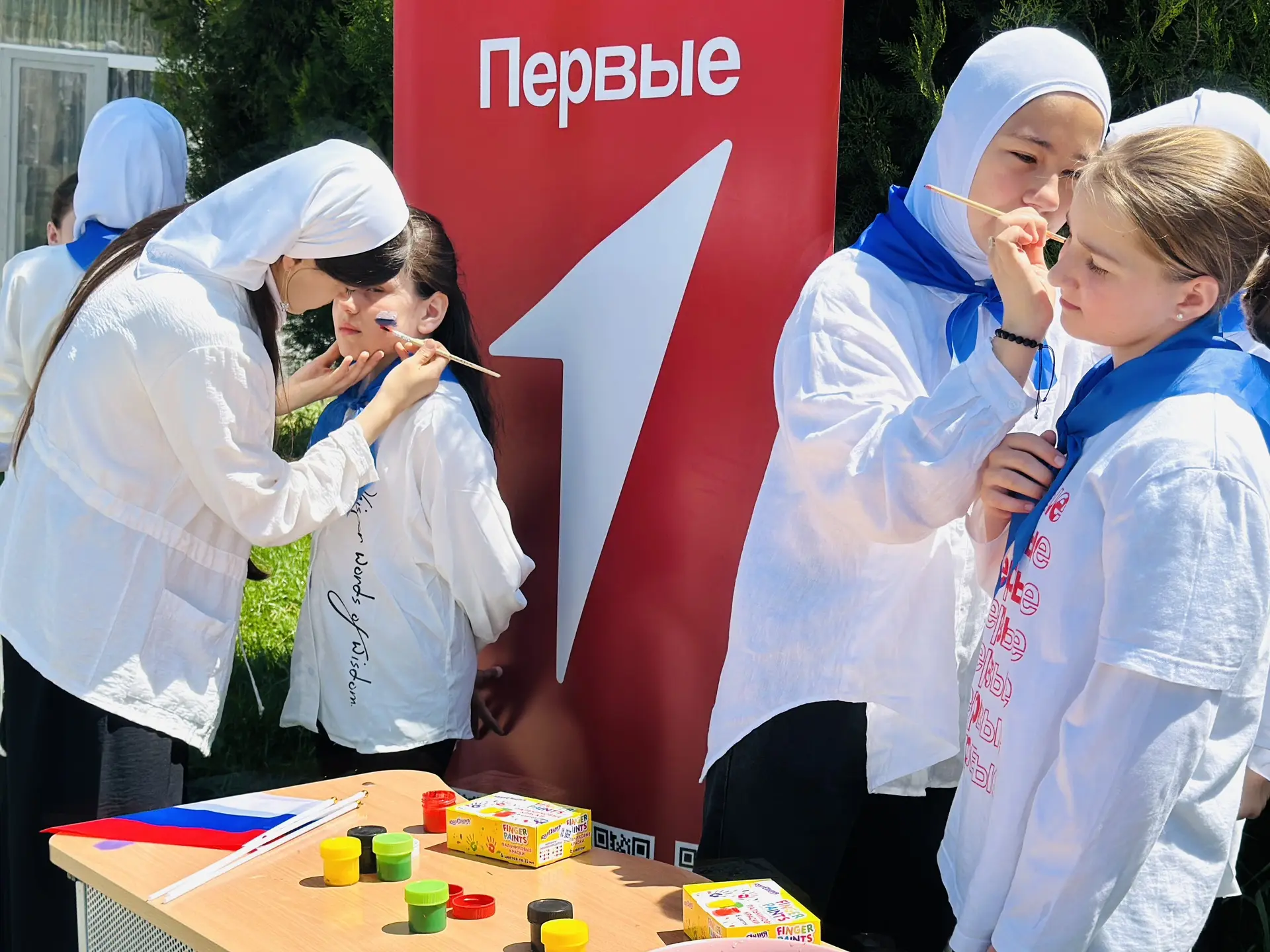 ☀️Новый день в пришкольном лагере под девизом «БУДЬ С РОССИЕЙ!».🇷🇺