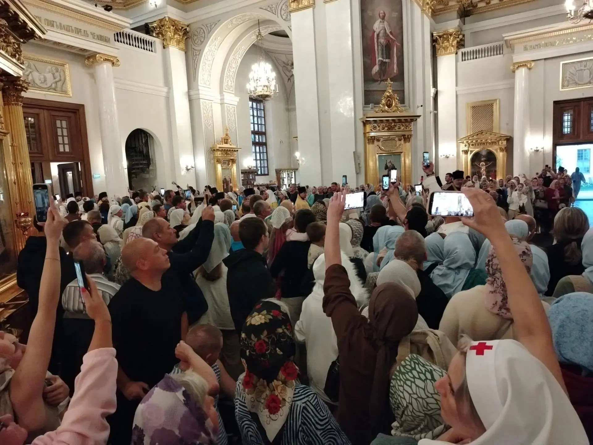 Встреча мощей святителя Спиридона
